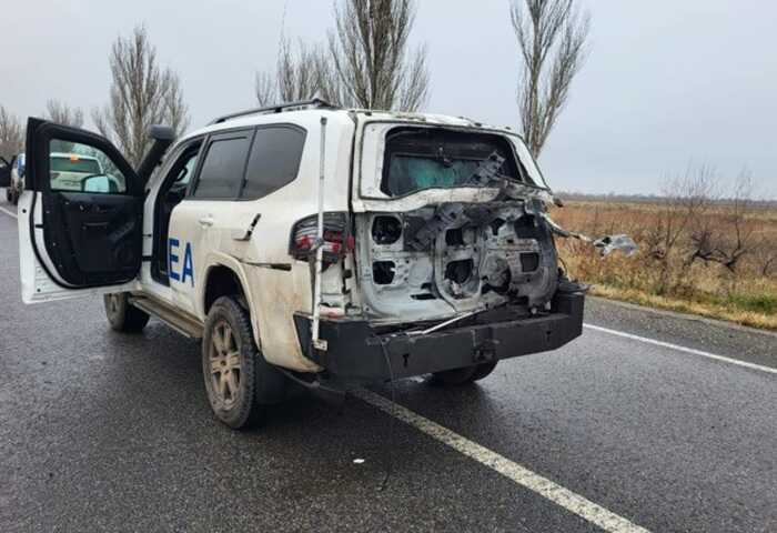 У МАГАТЕ розповіли подробиці атаки на авто місії на шляху до ЗАЕС