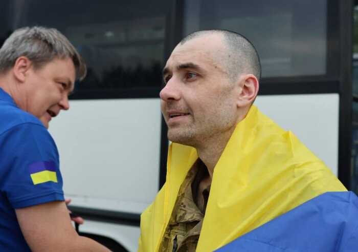 До України з російського полону повернули групу військовополонених